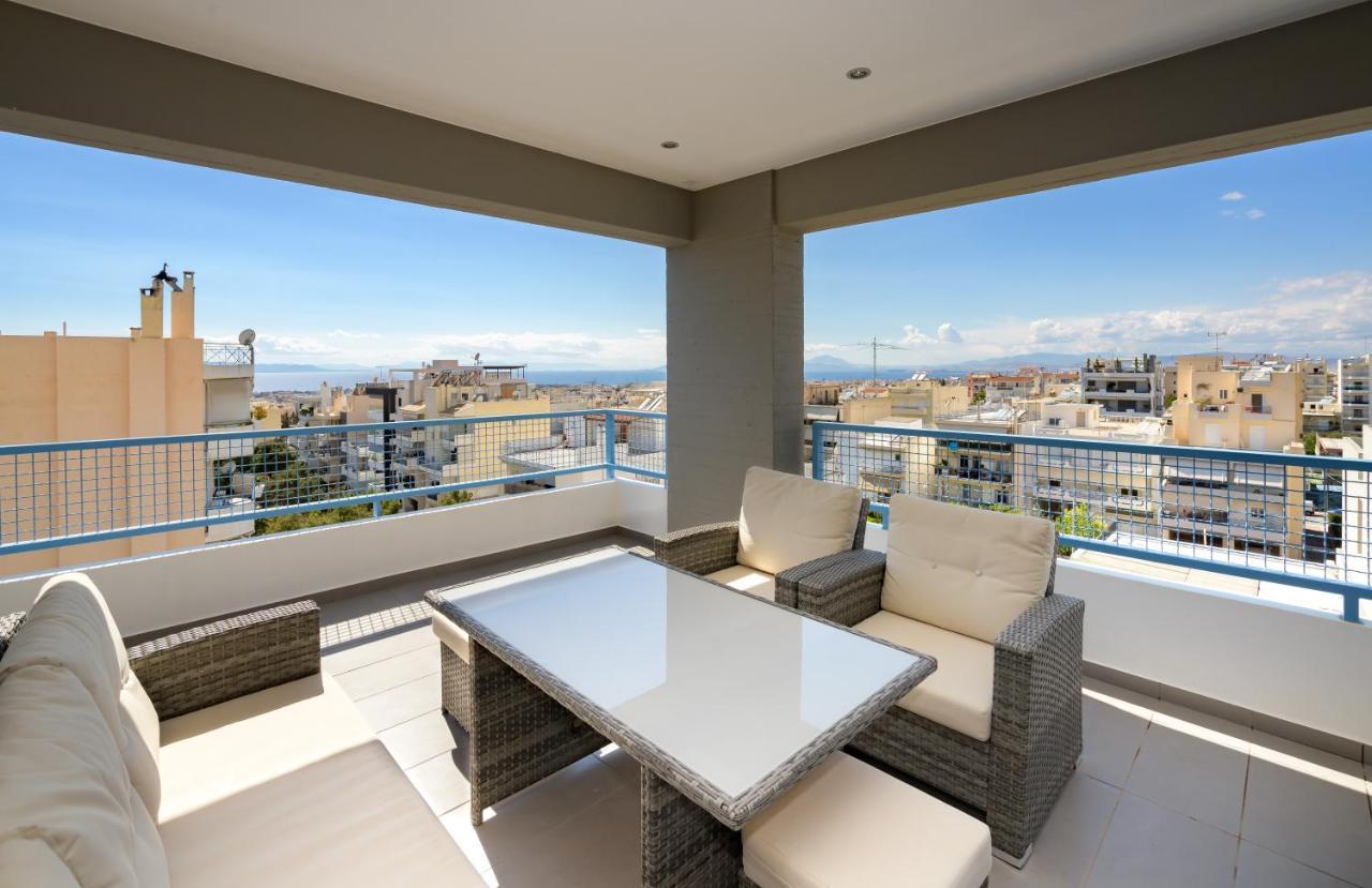 Stylish 2Br Flat With Stunning Views & Prv Parking Atenas Exterior foto